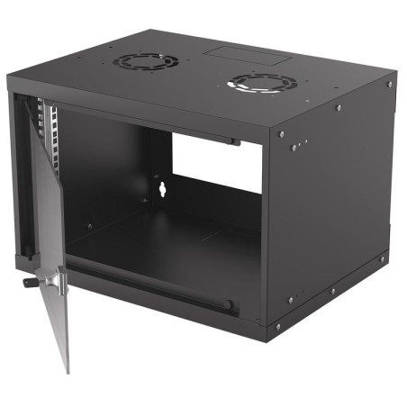 Intellinet 714143 armario rack 6u bastidor de pared negro