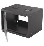Intellinet 714143 armario rack 6u bastidor de pared negro