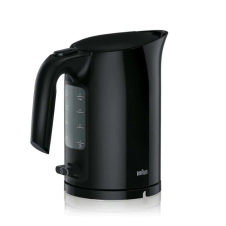 Hervidor de agua braun wk 3000 bk 1 l negro 2200 w