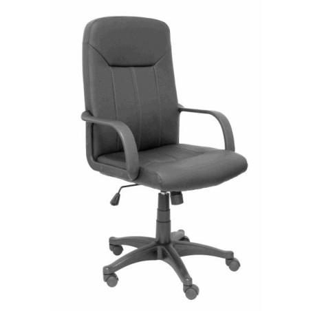 Piqueras y crespo sillón de dirección mod. villa giratorio brazos fijos regulable basculante negro