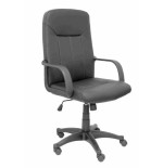 Piqueras y crespo sillón de dirección mod. villa giratorio brazos fijos regulable basculante negro