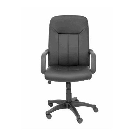 Piqueras y crespo sillón de dirección mod. villa giratorio brazos fijos regulable basculante negro
