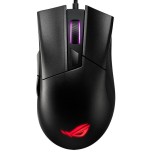 Raton asus rog gladius ii core 6200dpi / 6 botones / retroiluminado / usb