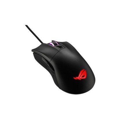 Raton asus rog gladius ii core 6200dpi / 6 botones / retroiluminado / usb
