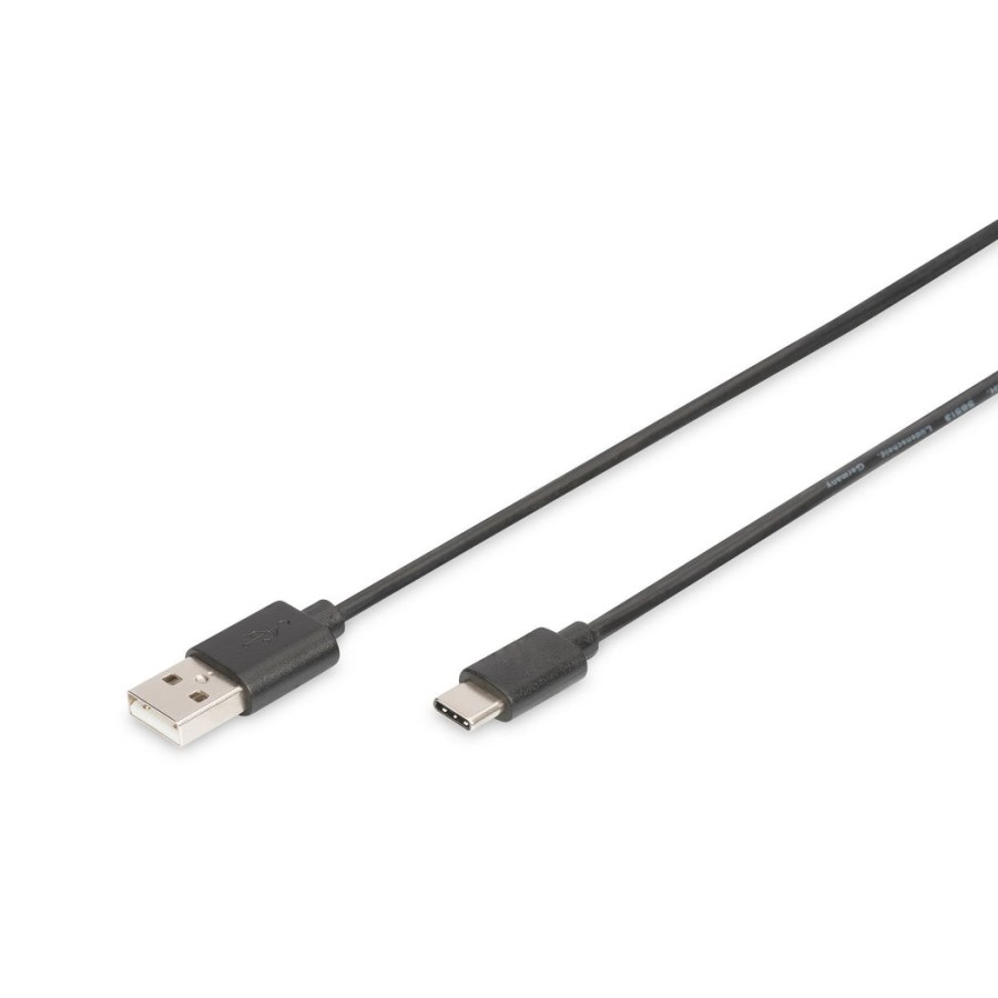 Digitus cable usb a usb type-c 2.0 1m negro