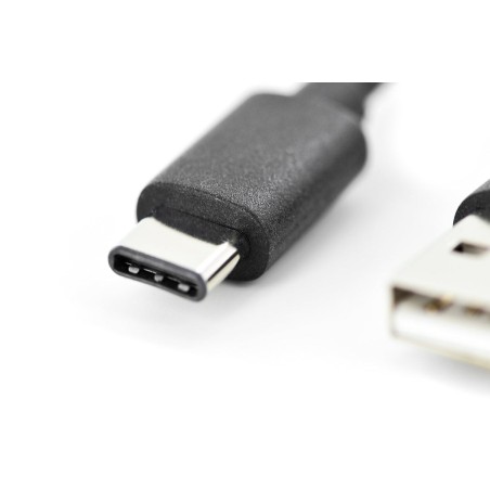 Digitus cable usb a usb type-c 2.0 1m negro