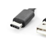 Digitus cable usb a usb type-c 2.0 1m negro