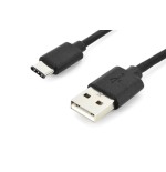 Digitus cable usb a usb type-c 2.0 1m negro