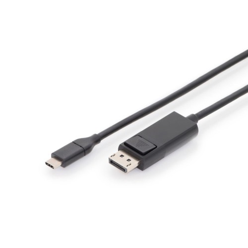 Digitus cable usb-c a displayport macho/macho 2m negro
