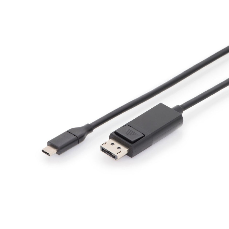 Digitus cable usb-c a displayport macho/macho 2m negro