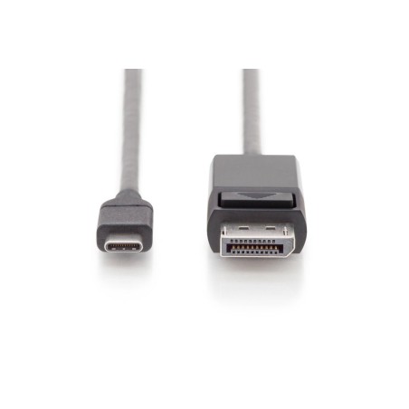 Digitus cable usb-c a displayport macho/macho 2m negro