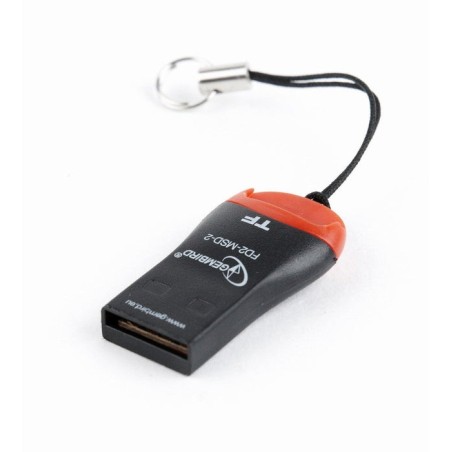 Lector de tarjetas externo gembird fd2-msd-3 microsd, microsdhc