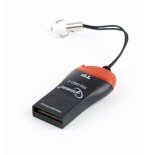 Lector de tarjetas externo gembird fd2-msd-3 microsd, microsdhc