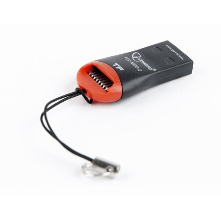 Lector de tarjetas externo gembird fd2-msd-3 microsd, microsdhc