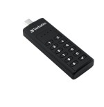 Pendrive verbatim 128gb 3.0 typ a keypad secure drive aes