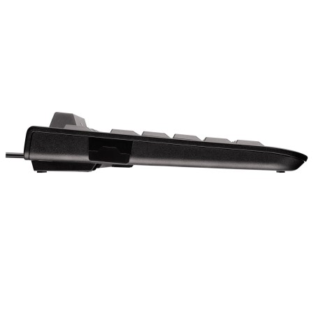Cherry kc 1000 sc teclado usb qwerty inglés de ee. uu. negro