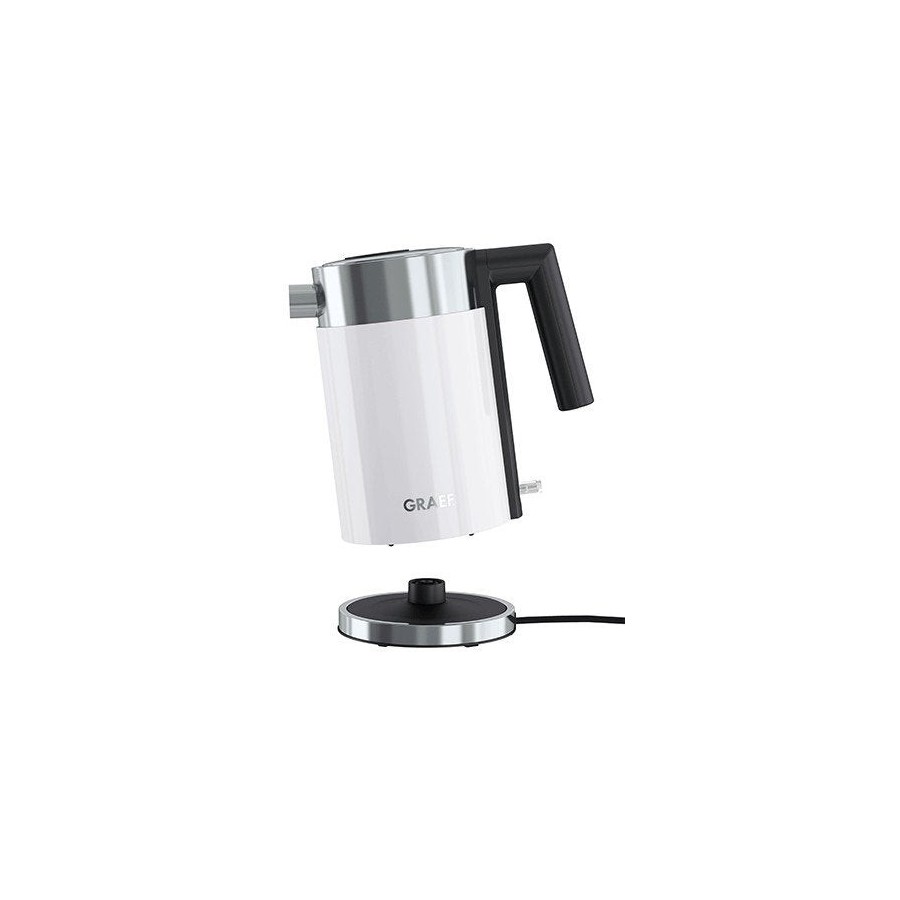 Hervidor de agua graef wk 401 1 l blanco 2015 w