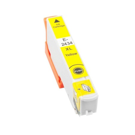 Tinta compatible epson t2434 24xl amarillo  c13t24344010 / c13t24244010