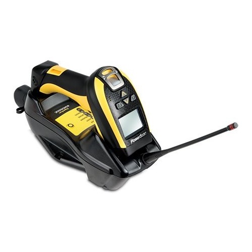 Lector de códigos de barras portátil  datalogic powerscan pm91001d led negro, amarillo