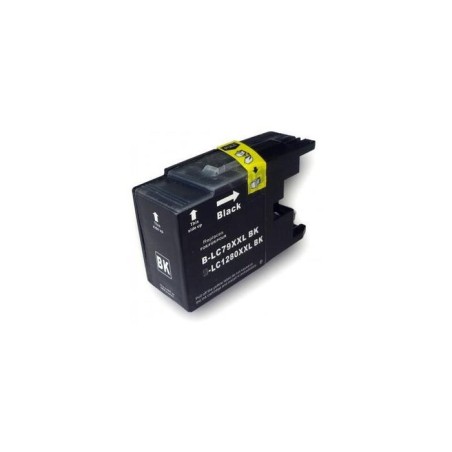 Tinta compatible para brother 1280xl negro lc1280xl