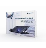 Gembird base refrigeradora portatil 17" con ajuste nbs-1f17t-01