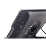 Gembird base refrigeradora portatil 17" con ajuste nbs-1f17t-01