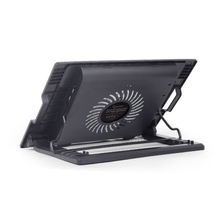 Gembird base refrigeradora portatil 17" con ajuste nbs-1f17t-01