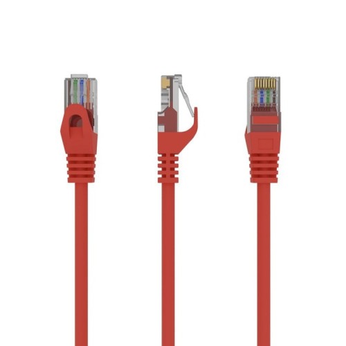 Gembird cable de red utp cat6 3m rojo pp6u-3m/r