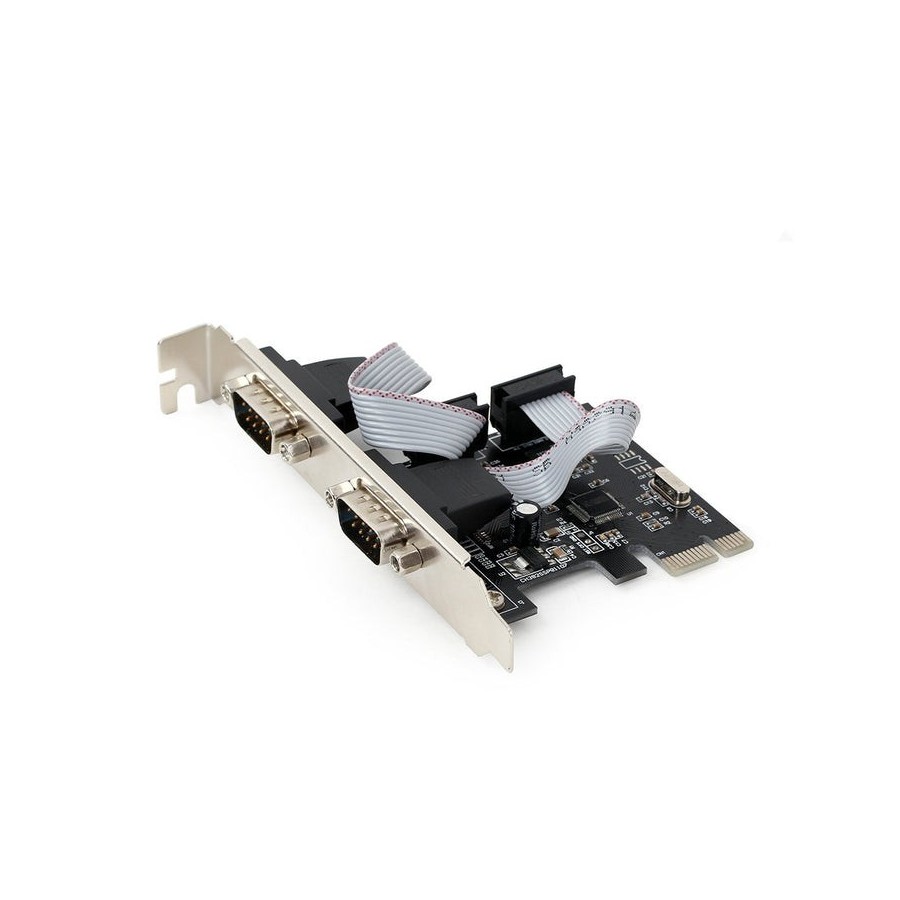 Gembird tarjeta pci express puerto serie+ adaptador perfil bajo spc-22