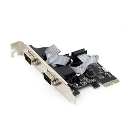 Gembird tarjeta pci express puerto serie+ adaptador perfil bajo spc-22