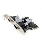Gembird tarjeta pci express puerto serie+ adaptador perfil bajo spc-22
