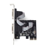 Gembird tarjeta pci express puerto serie+ adaptador perfil bajo spc-22