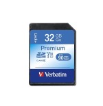 Verbatim secure digital 32gb sdhc v10 u1 43963