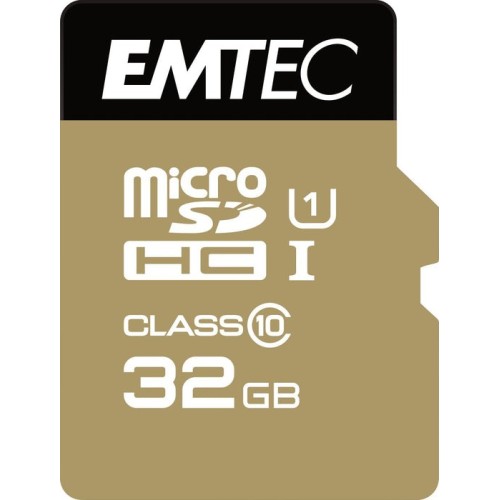 Emtec micro sdhc 32gb uhs1 u1 cl10 ecmsdm32ghc10gp