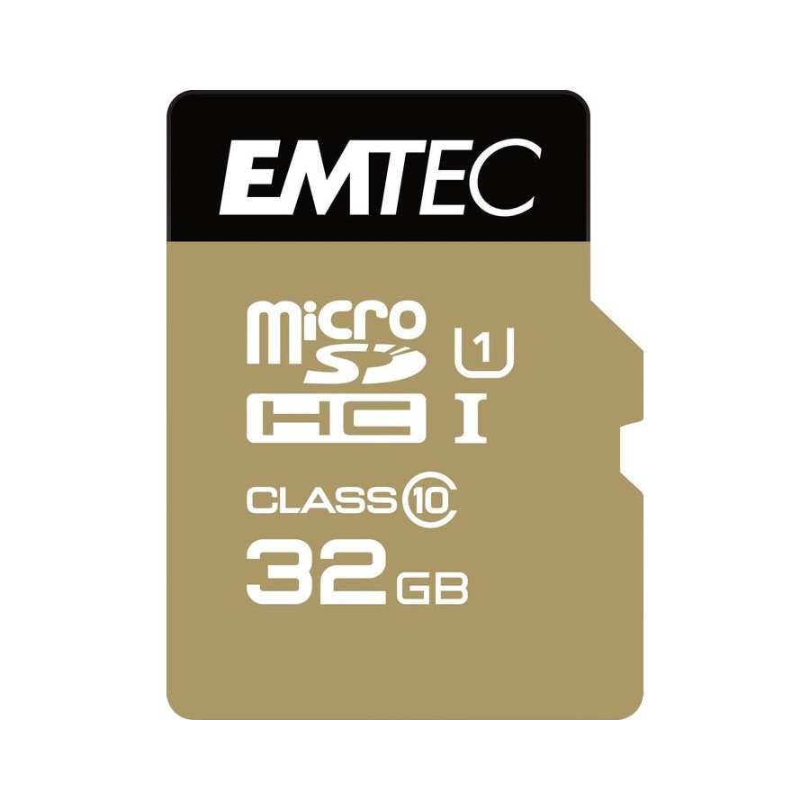 Emtec micro sdhc 32gb uhs1 u1 cl10 ecmsdm32ghc10gp