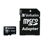 Verbatim premium micro sdxc 64gb cl10 uhs-1 44084