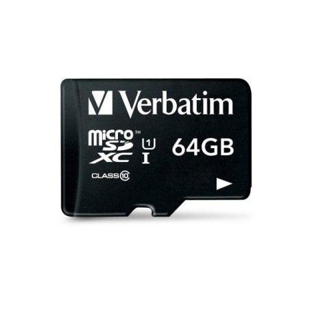 Verbatim premium micro sdxc 64gb cl10 uhs-1 44084