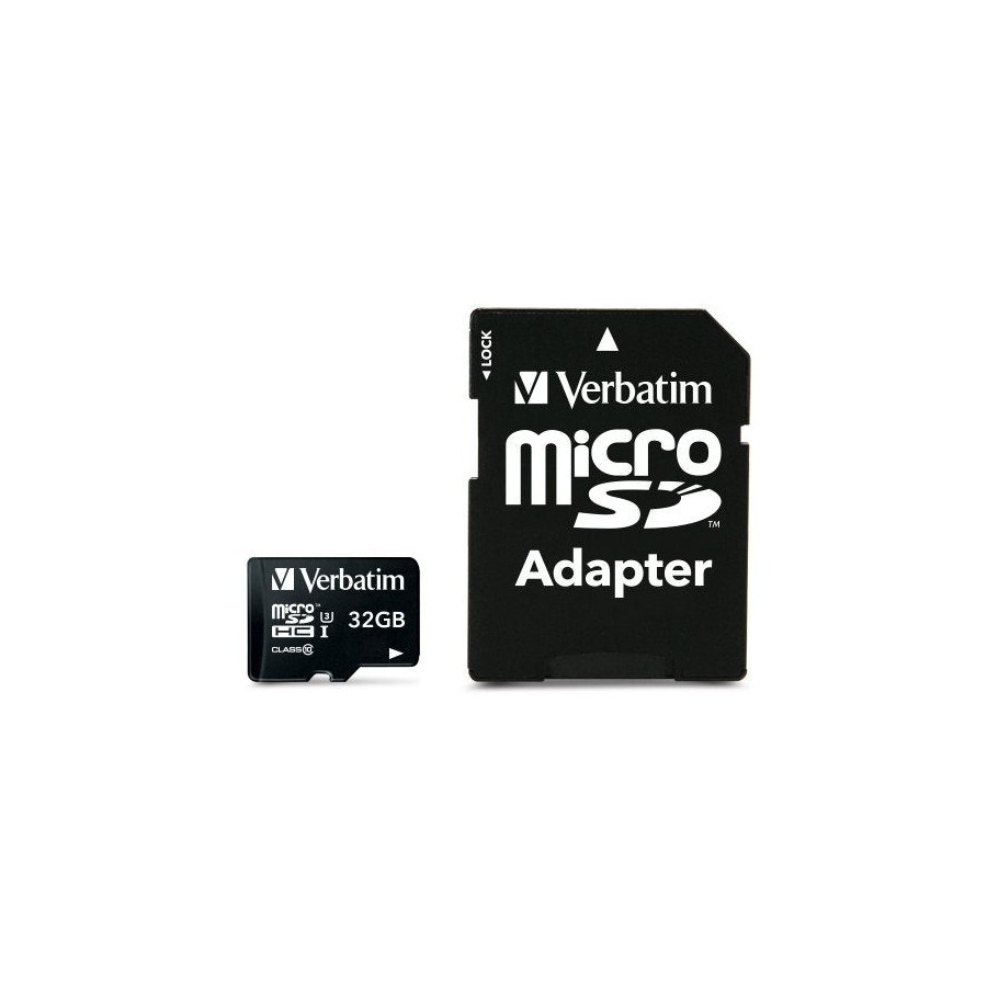 Verbatim pro micro sdhc 32gb u3 cl10 47041