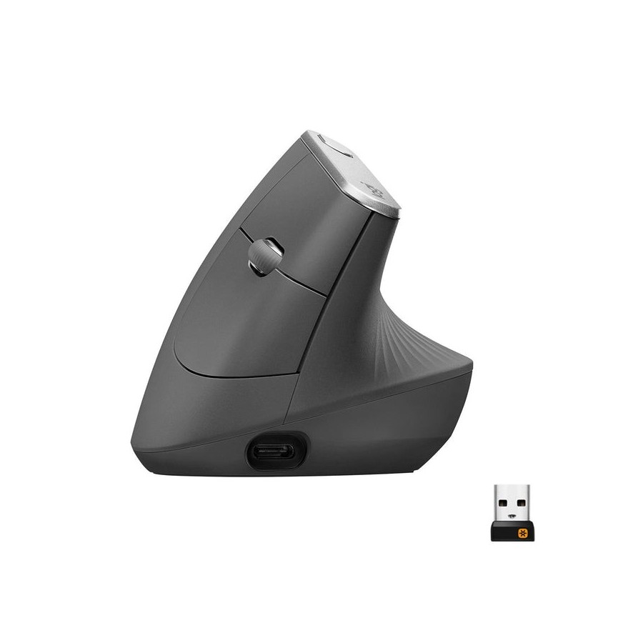 Ratón logitech vertical mx hasta 4000 dpi - 910-005448