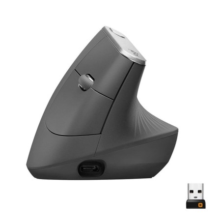 Ratón logitech vertical mx hasta 4000 dpi - 910-005448