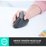Ratón logitech vertical mx hasta 4000 dpi - 910-005448