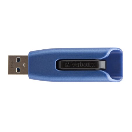 Pendrive verbatim 64gb store 'n' go v3 max 3.0 (3.1 gen 1) azul  49807