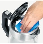 Severin wk 3468 tetera eléctrica 1 l 2200 w negro, acero inoxidable, transparente