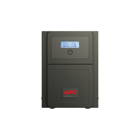 Apc easy ups smv sistema de alimentación ininterrumpida (ups) línea interactiva 750 va 525 w 6 salidas ac