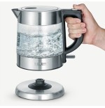 Severin wk 3468 tetera eléctrica 1 l 2200 w negro, acero inoxidable, transparente