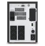 Apc easy ups smv sistema de alimentación ininterrumpida (ups) línea interactiva 750 va 525 w 6 salidas ac