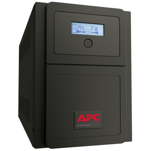 Apc easy ups smv sistema de alimentación ininterrumpida (ups) línea interactiva 1500 va 1050 w 6 salidas ac