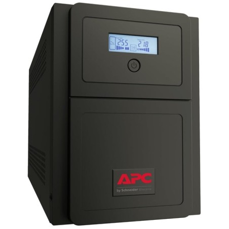 Apc easy ups smv sistema de alimentación ininterrumpida (ups) línea interactiva 1500 va 1050 w 6 salidas ac