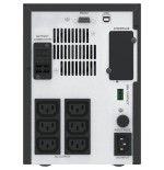 Apc easy ups smv sistema de alimentación ininterrumpida (ups) línea interactiva 1500 va 1050 w 6 salidas ac