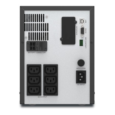 Apc easy ups smv sistema de alimentación ininterrumpida (ups) línea interactiva 2000 va 1400 w 6 salidas ac